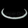 ROYAL DIAMOND COLLECTION DOUBLE ROW CHOKER by Dancer Only