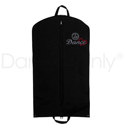 PEACE  LOVE & DANCE GARMENT BAG by Dancer Only