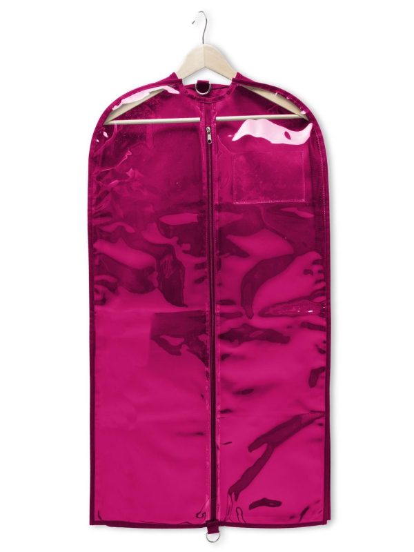 Capezio Clear Garment Bag Hot Pink B217.jpg
