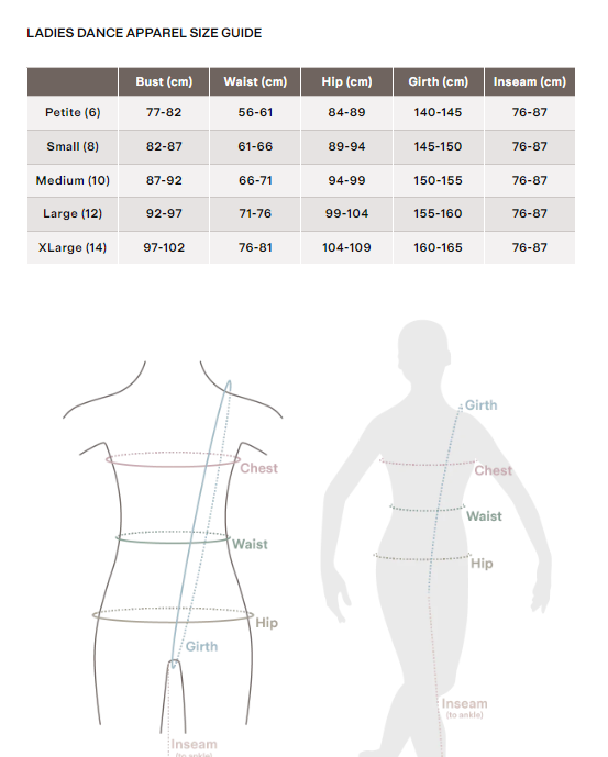 Bloch Leotard Chart Size 1 1.png