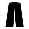 Dancer Only Jazzpants Do326 V Cut Blk.jpg