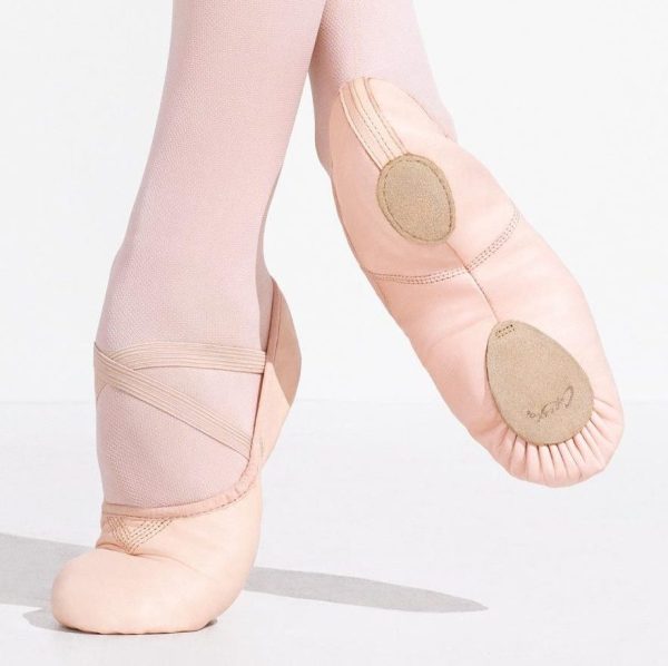 Capezio Leather Cobra Ballet Shoe Light Pink 2033 E1750204874344 4.jpg